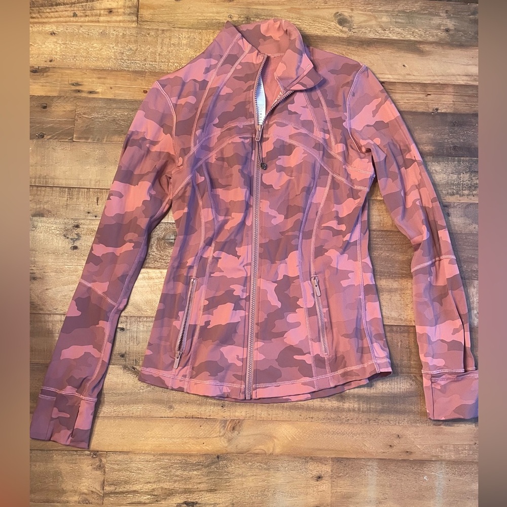 lululemon athletica Pink Camo Jacket